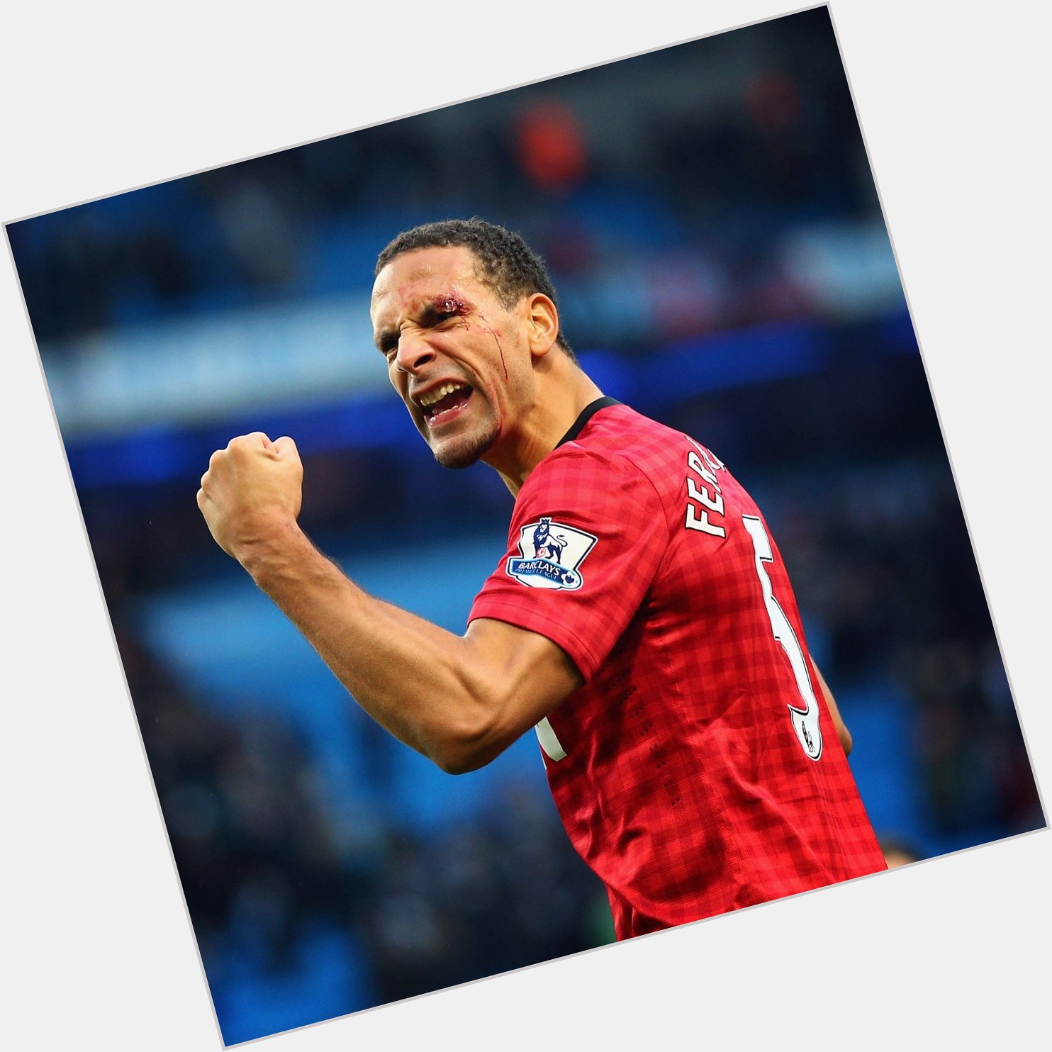 Happy 41st birthday, Rio Ferdinand!  One of Manchester United\s and England\s greatest defenders  