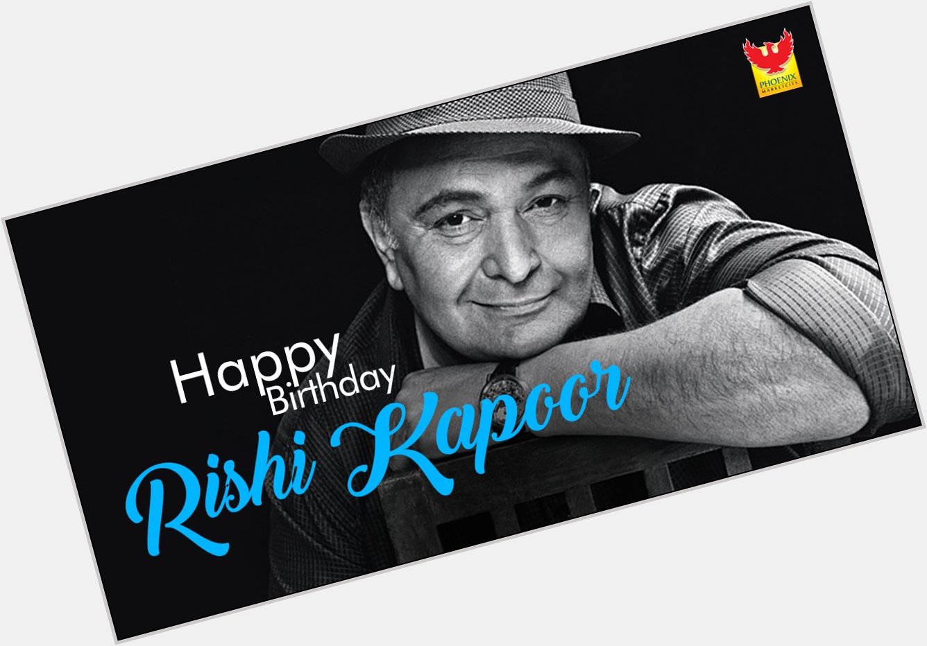 Happy birthday to the \Chintu\ of Bollywood - None other than Mr. Rishi Kapoor ( himself! 