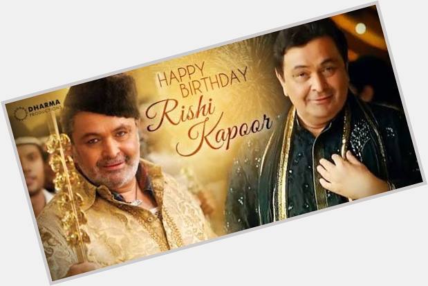 Today is birthday day of  Prince of Romance its is Rishi KAPOOR , Happy Birthday sir. 