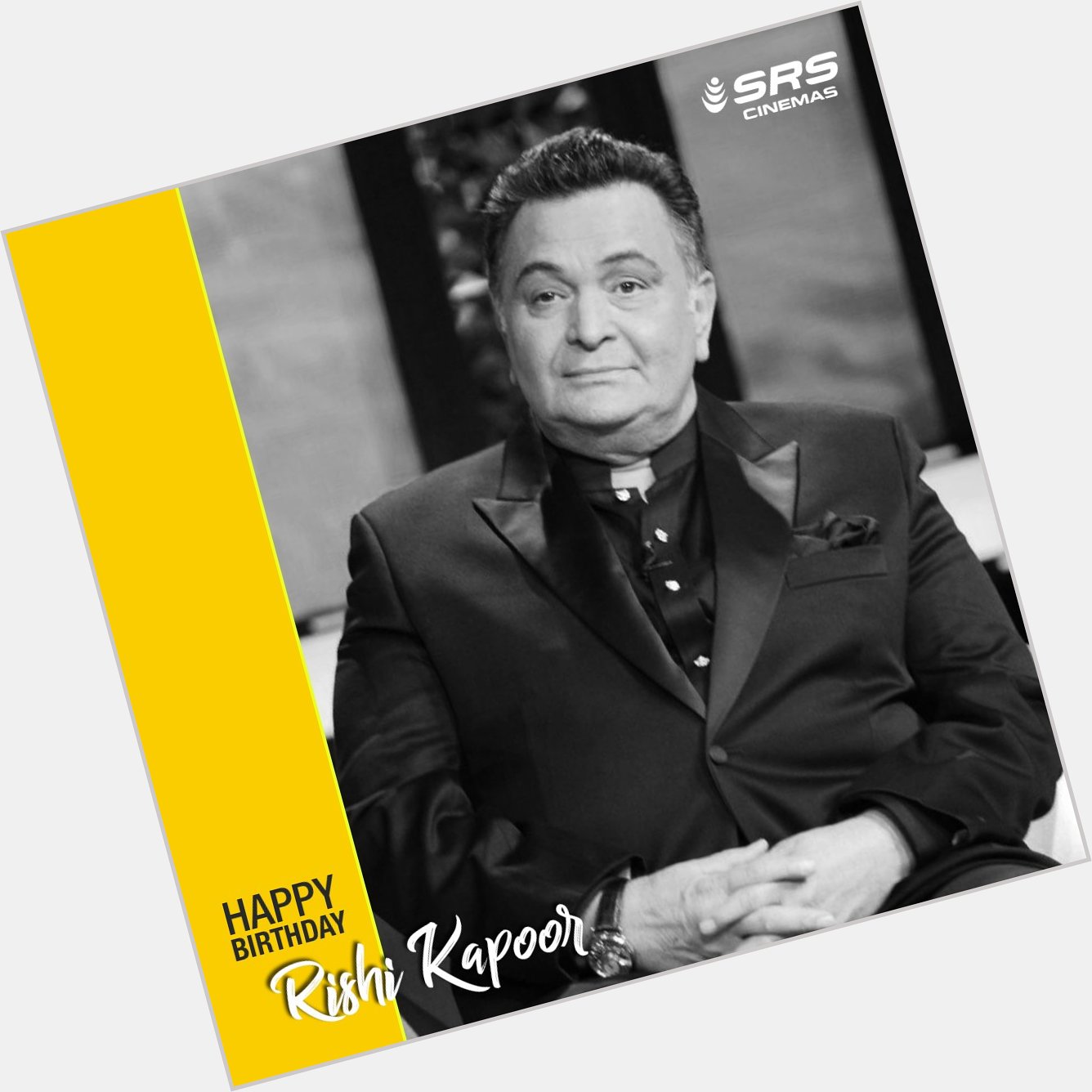 Wishing Rishi Kapoor a very happy birthday! 