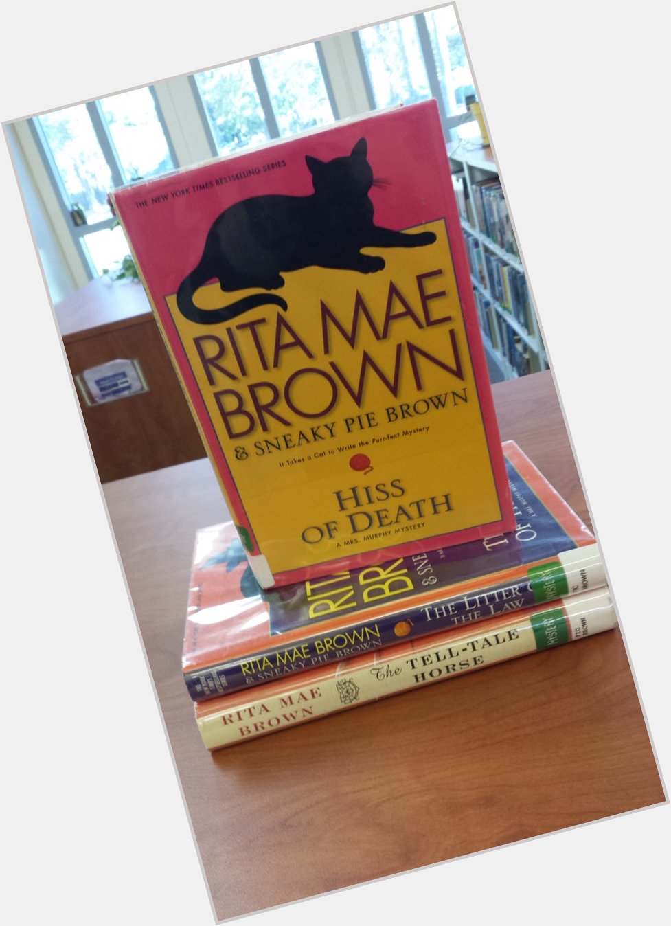 Happy Birthday to Mystery writer, Rita Mae Brown! 