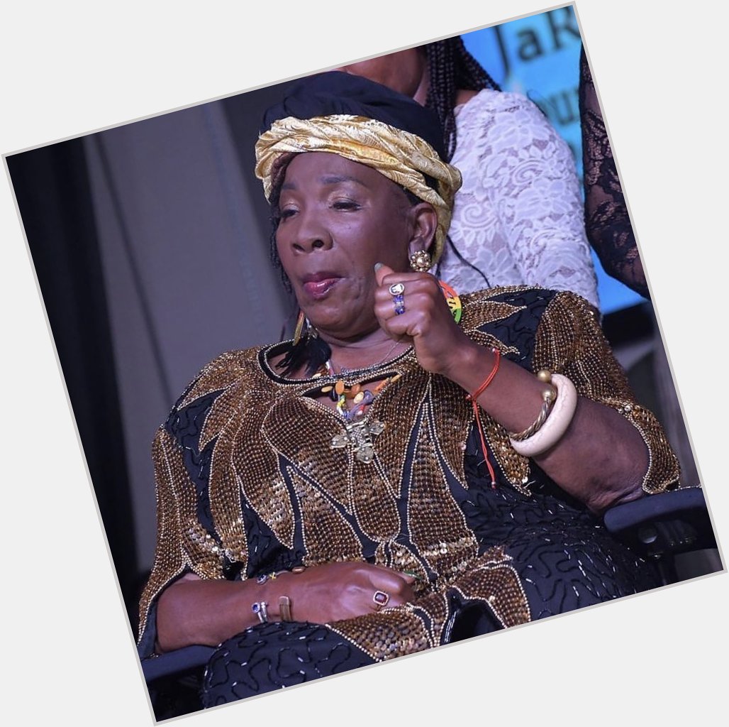 Rita Marley is celebrating her birthday! Let s wish her happy birthday  .   