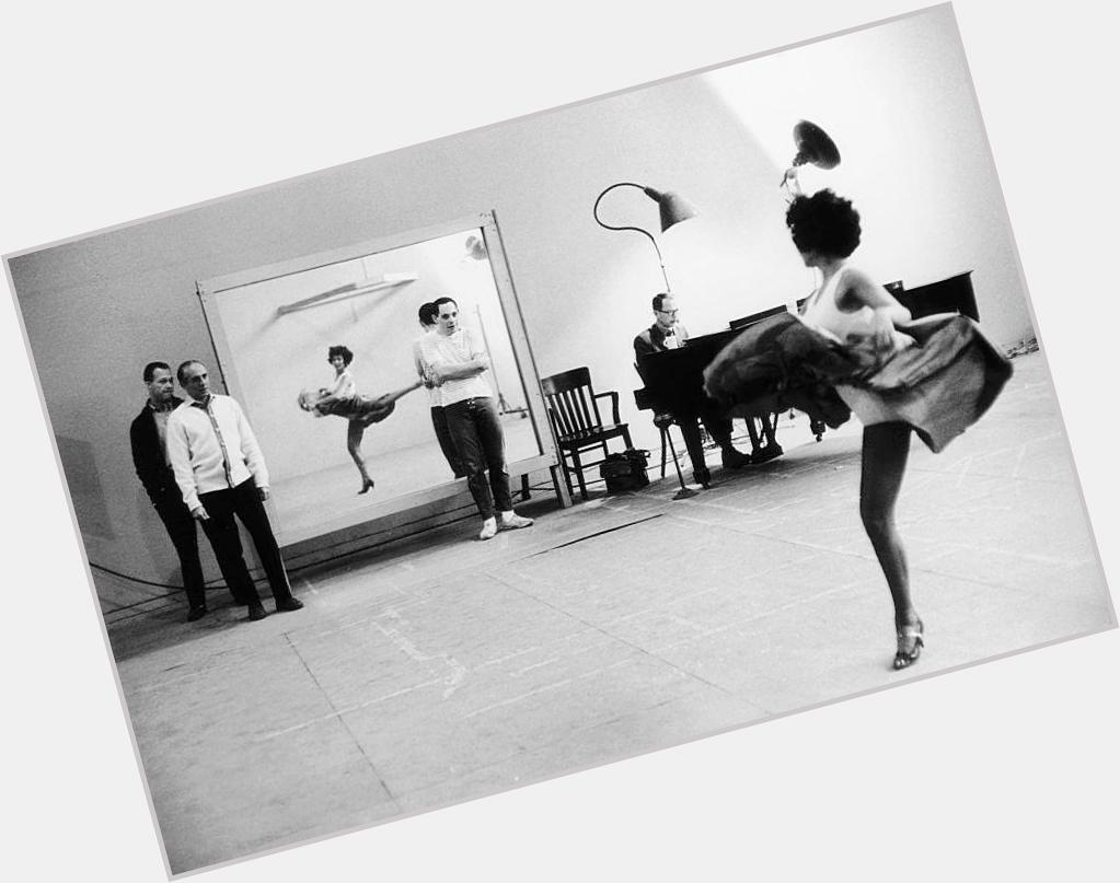 Happy Birthday to the legendary Rita Moreno, seen here rehearsing for WEST SIDE STORY in 1961. 