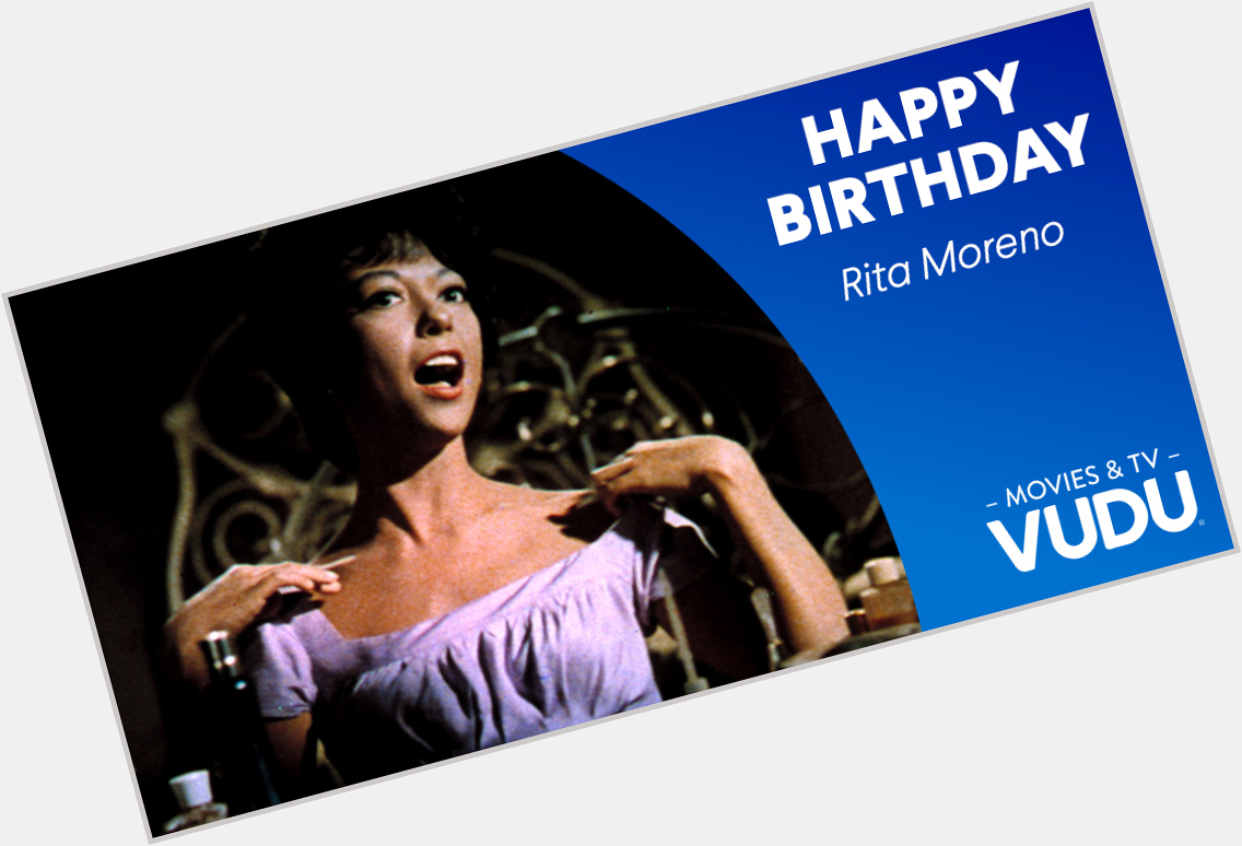 Happy Birthday to the EGOT we know and love, Rita Moreno. Which one of her many many performances is your favorite? 