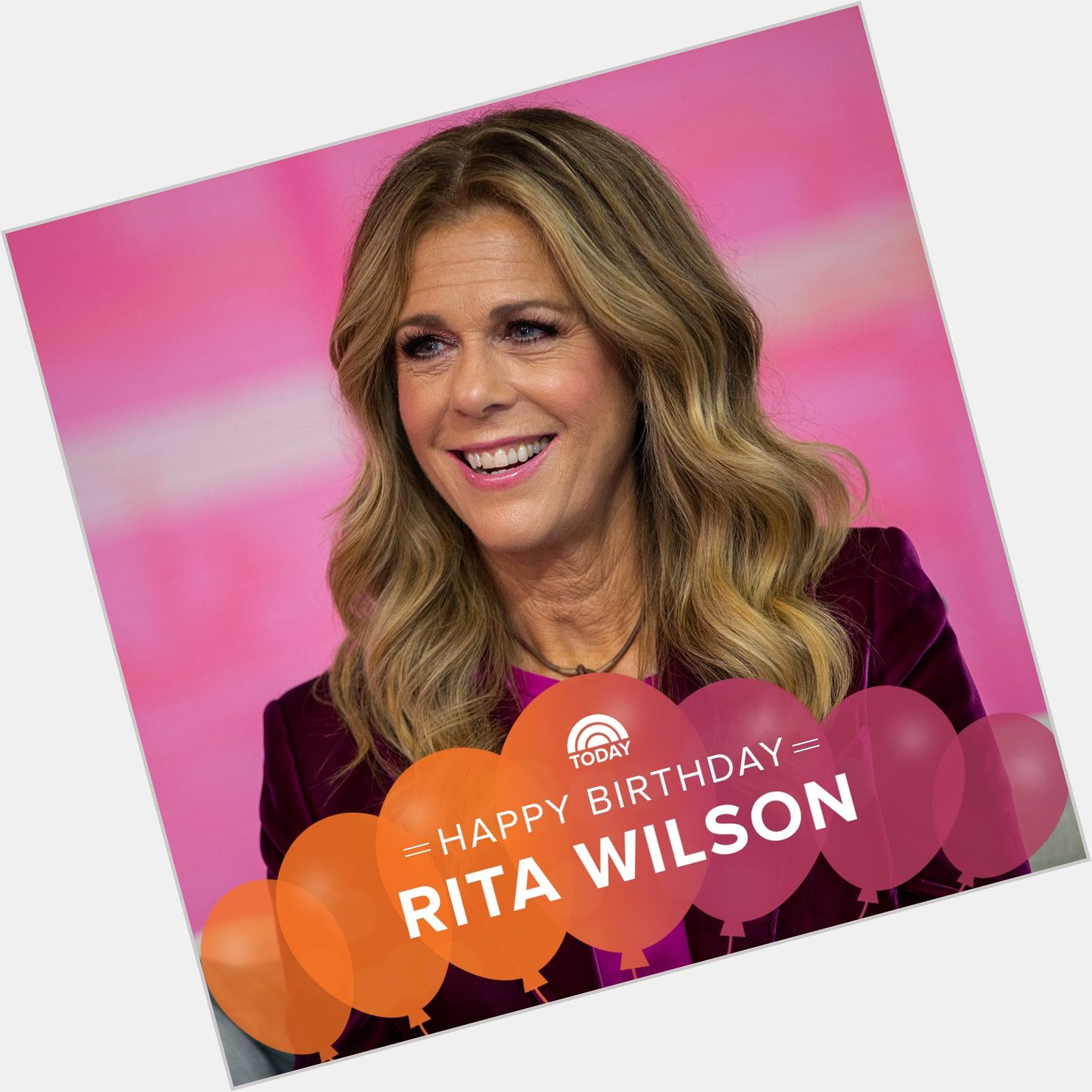 Happy birthday to our friend Rita Wilson! 
