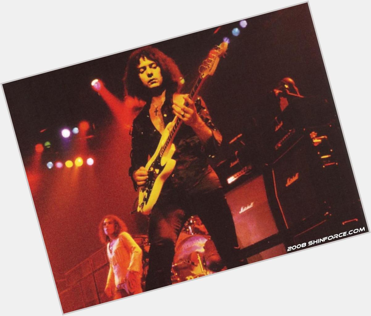 Happy 70th Birthday to one of my guitar heroes, Ritchie Blackmore. 