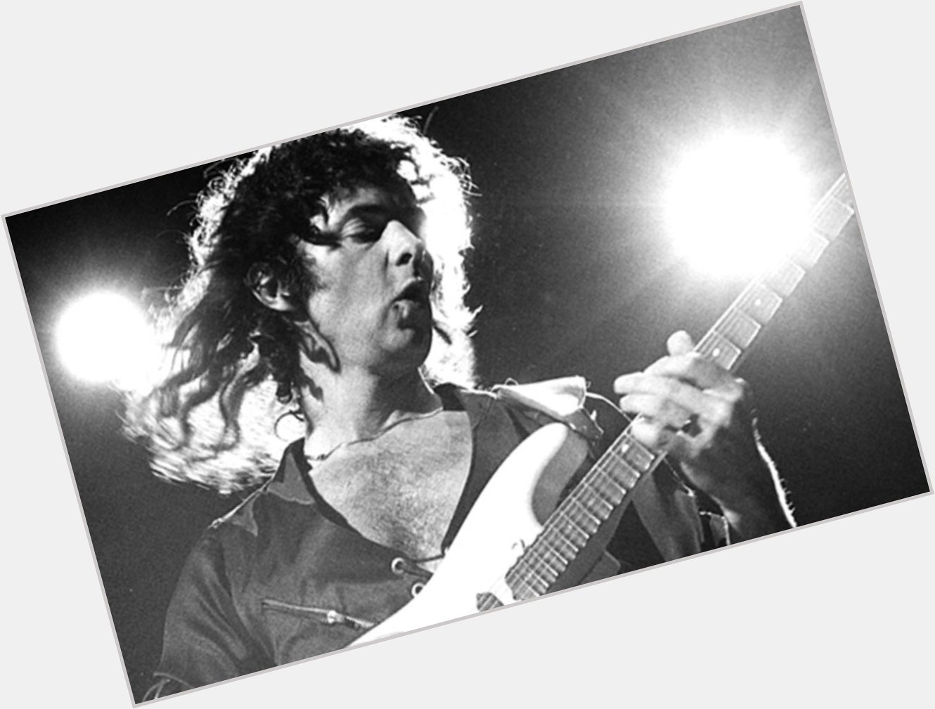 Happy birthday to legend Ritchie Blackmore - a proper rock and roll writer  