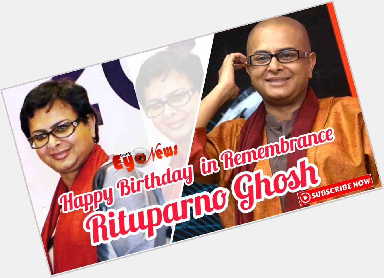 Wish from Back Eye News | Happy Birthday Rituparno Ghosh  