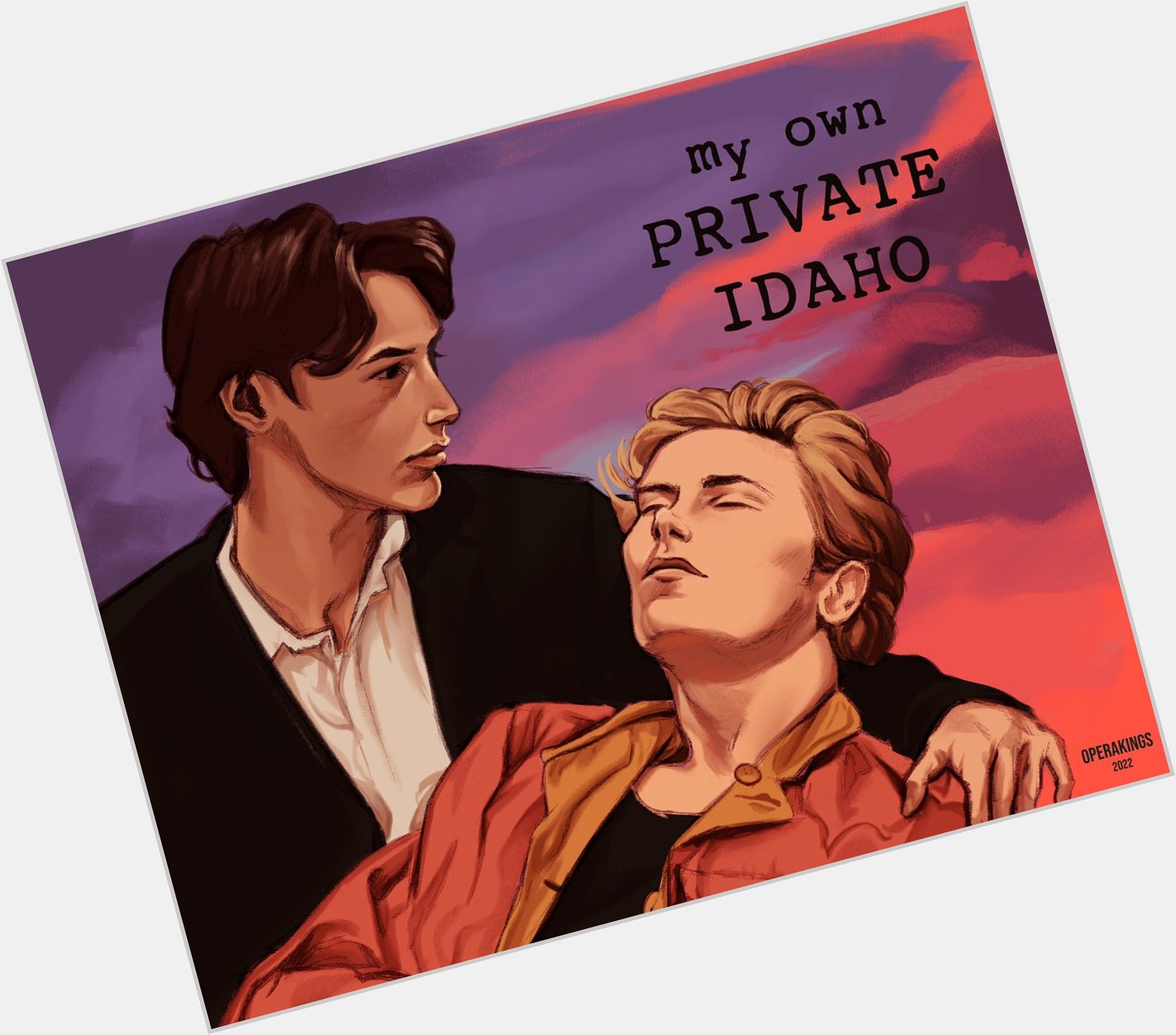 Happy late birthday to river phoenix here s a mopi art dump  