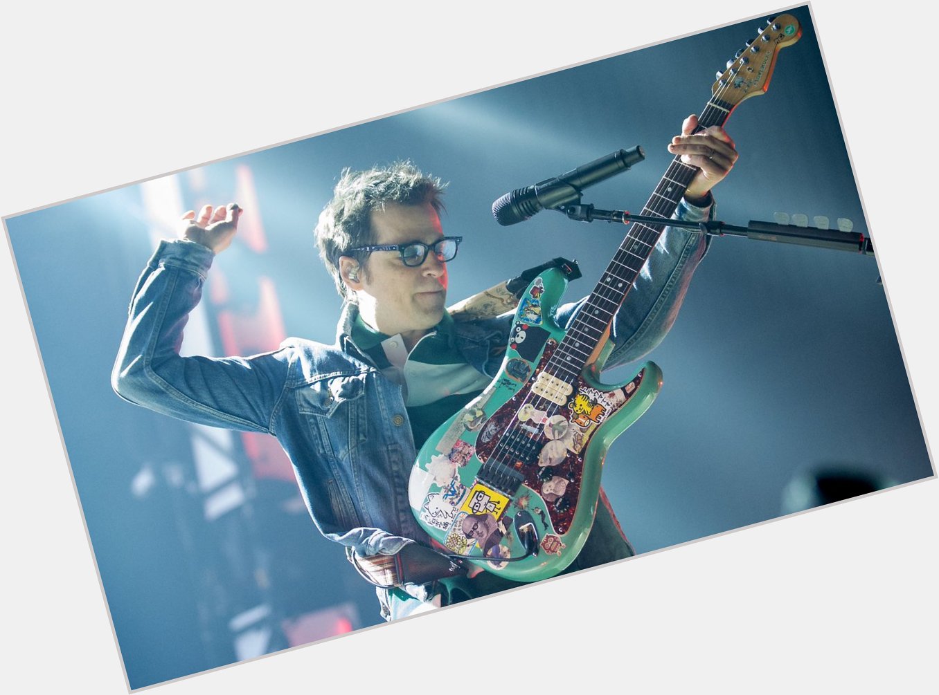 Happy Birthday to Rivers Cuomo. Born in NYC in 1970.   