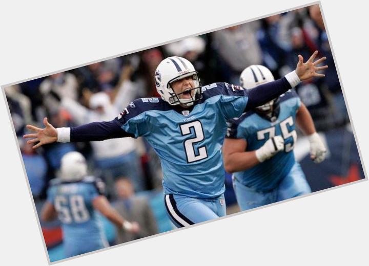 Happy Birthday to the late, great Rob Bironas! He made me realize we were spoiled at the kicker position when he left 