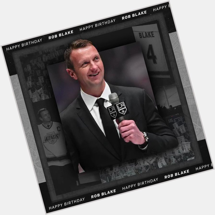 A win for Rob Blake\s birthday sounds pretty good to us! 

Happy Birthday to the LA Kings GM and legend 