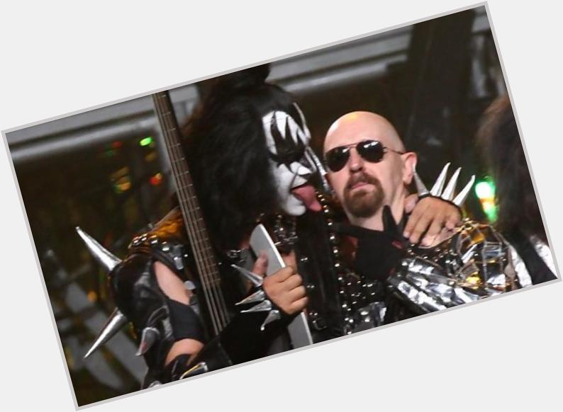 These two metal gods share a birthday! Happy 66th to and happy 64th to Rob Halford! 