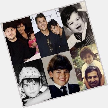 Kris Jenner wishes Rob Kardashian happy birthday with some adorable throwback family photos  