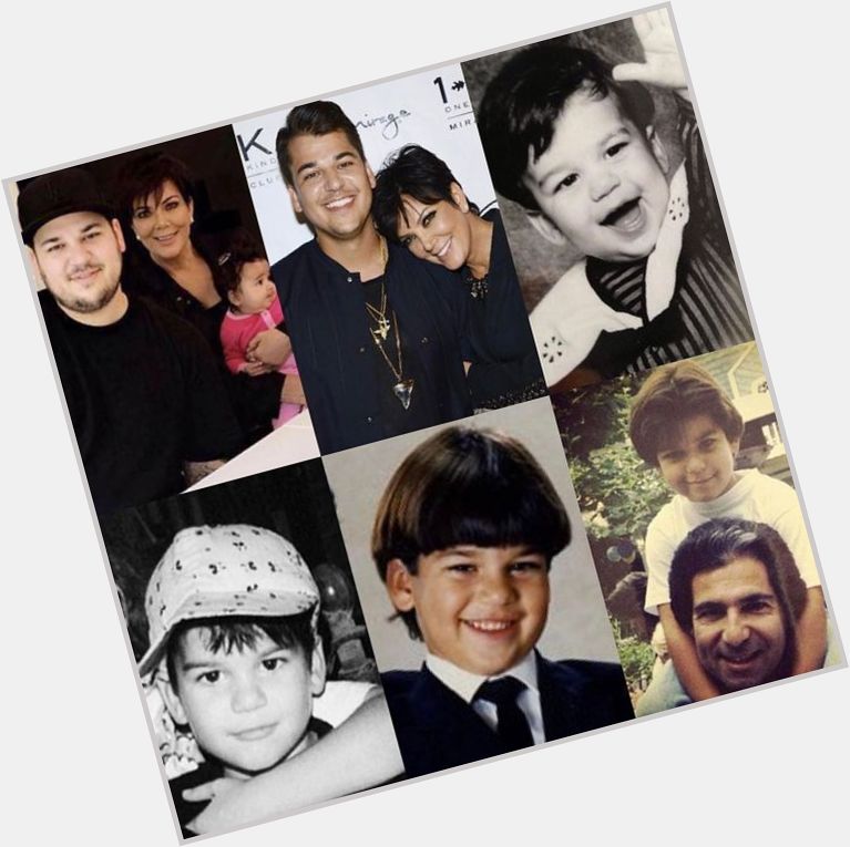 KRIS JENNER WISHES ROB KARDASHIAN A HAPPY BIRTHDAY, WITH A COLLECTION OF PHOTOSBY OFONIME...  