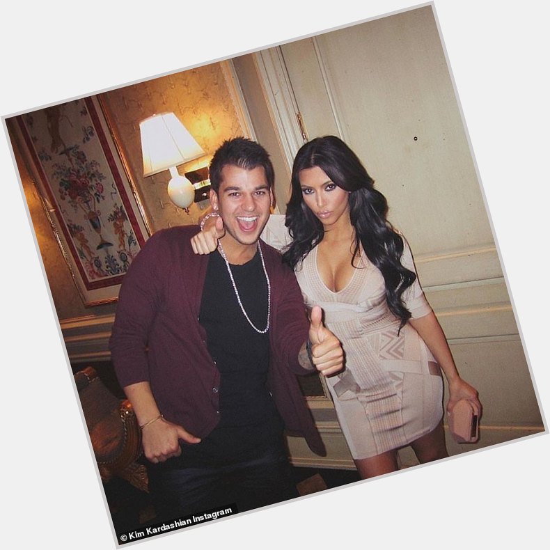 Kim Kardasian wishes recluse Rob Kardashian a happy 33rd birthday  