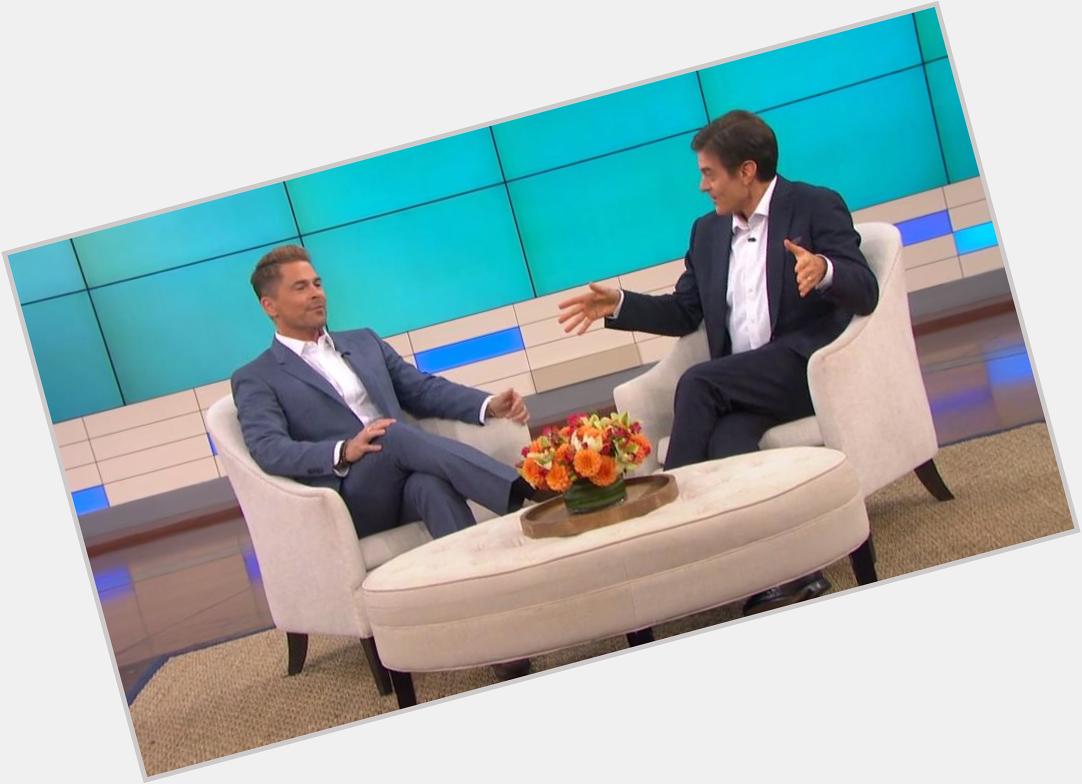 Happy birthday, Rob Lowe! Watch Rob talk about his hearing loss with Dr. Oz.  