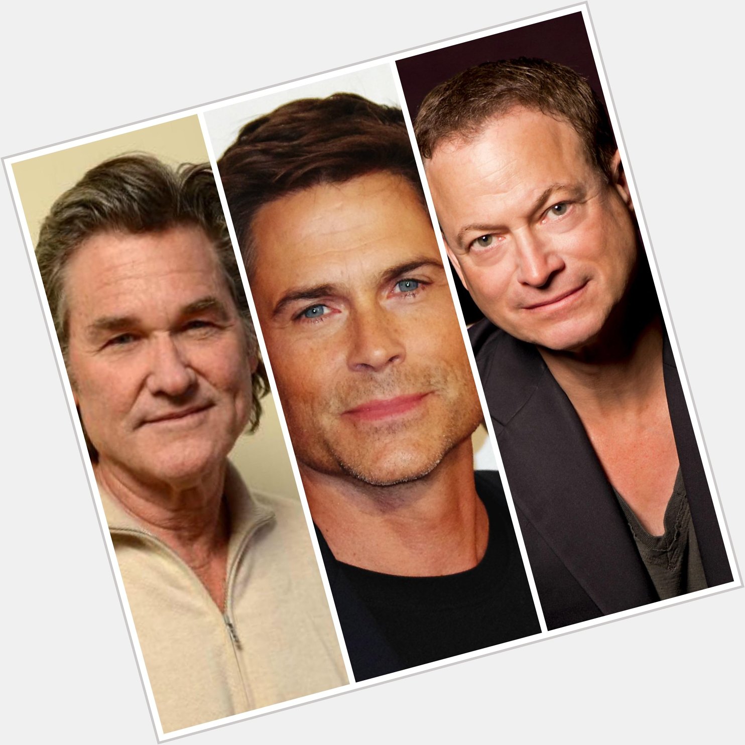 What do Rob Lowe, Kurt Russell & Gary Sinese have in common? They were all born on St. Patricks Day! Happy Birthday! 