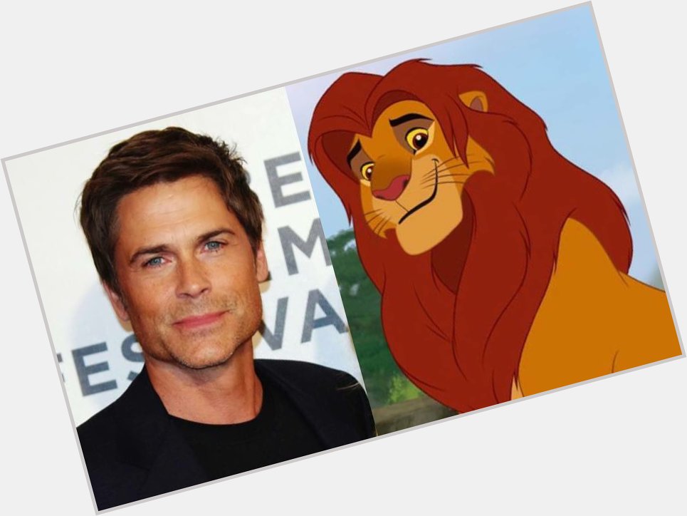 Happy 54th Birthday to Rob Lowe! The voice of Simba in The Lion Guard. 