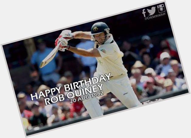 Happy Birthday Rob Quiney.He turns 32 today...  