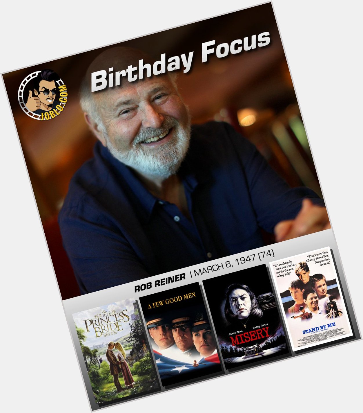 Wishing a very happy 74th birthday to Rob Reiner! 