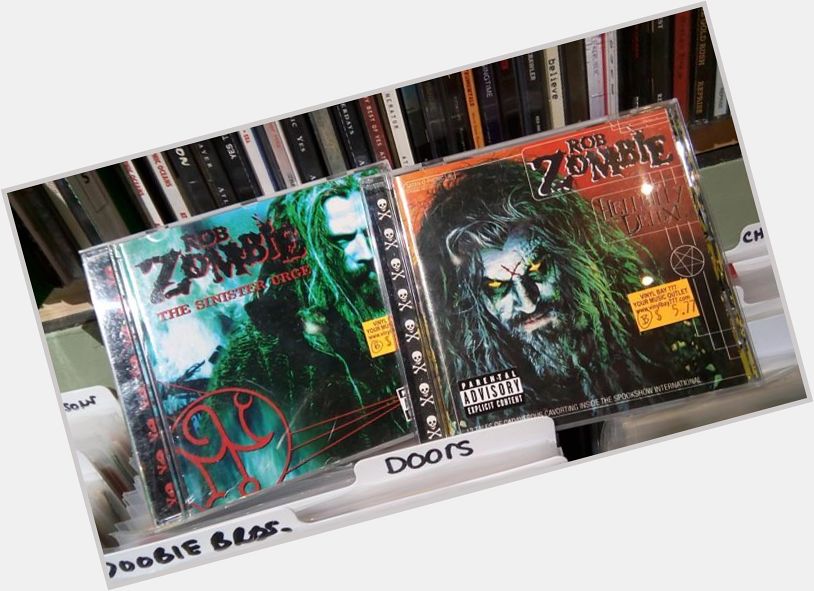 Happy Birthday to rocker and horror movie director Rob Zombie!

Find music from Rob Zombie at Vinyl Bay 777! 