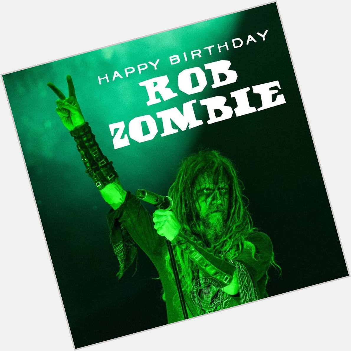 HardDriveRadio \"Happy Birthday Rob Zombie. 