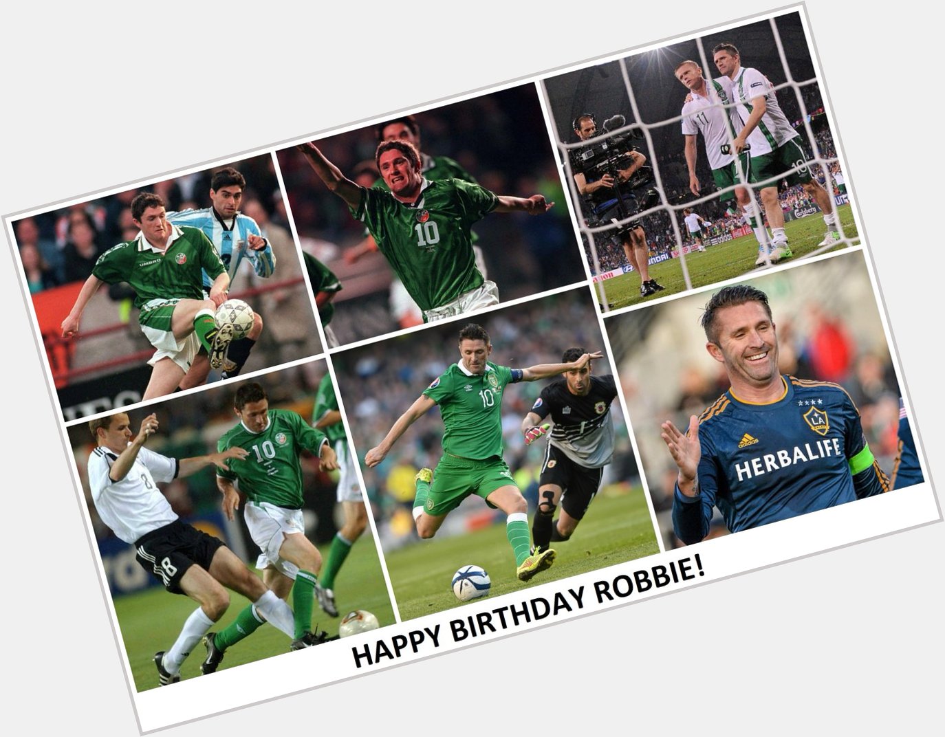Happy birthday to Ireland captain & star Robbie Keane! 