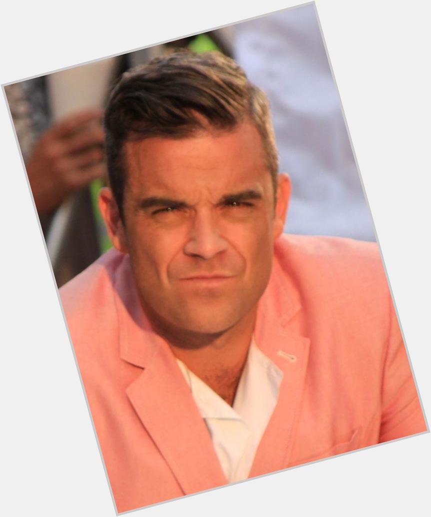 Happy 41st birthday, Robbie Williams, awesome English singer and entertainer  \"Angels\" live 