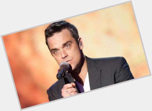 Bon anniversaire à Robbie Williams qui fête aujourd\hui ses 41 ans. Happy birthday 