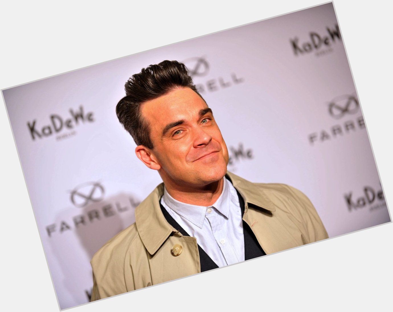 Happy Birthday to Robbie Williams, never fails to entertain us!   