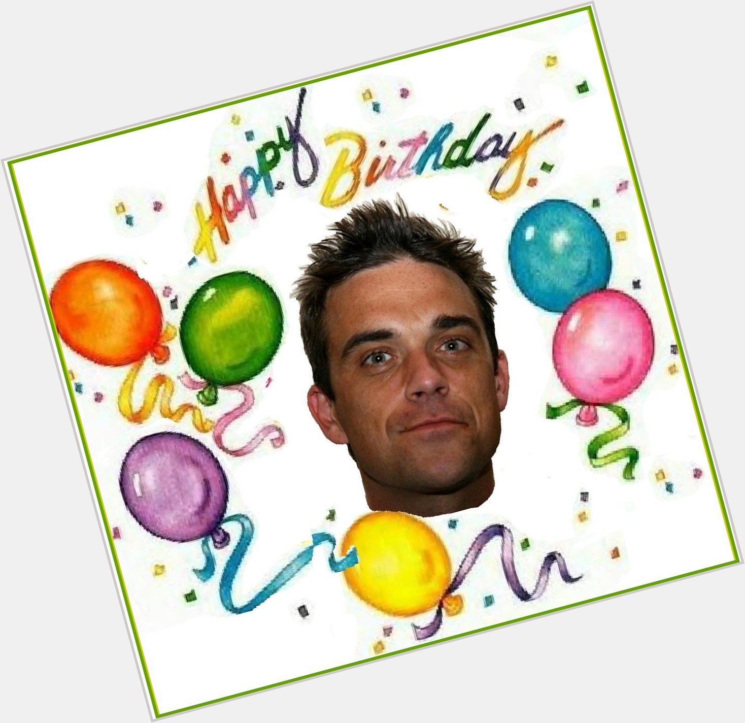 Happy 43rd birthday Robbie Williams have a fantastic day            