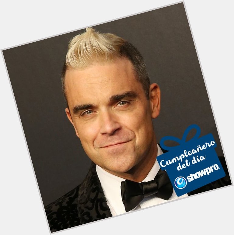 Ha vendido más de 70 millones de discos, tiene 3 Récords Guinness y 2 Grammys, happy birthday Robbie Williams!  