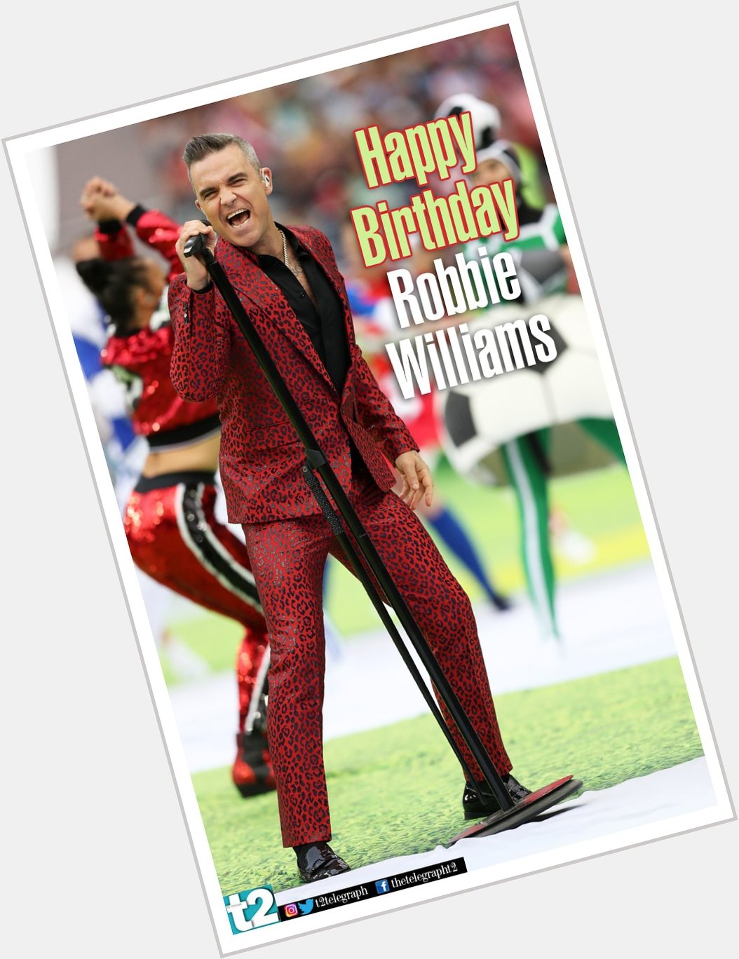 Happy birthday to Mr \Rock DJ\, Robbie Williams 