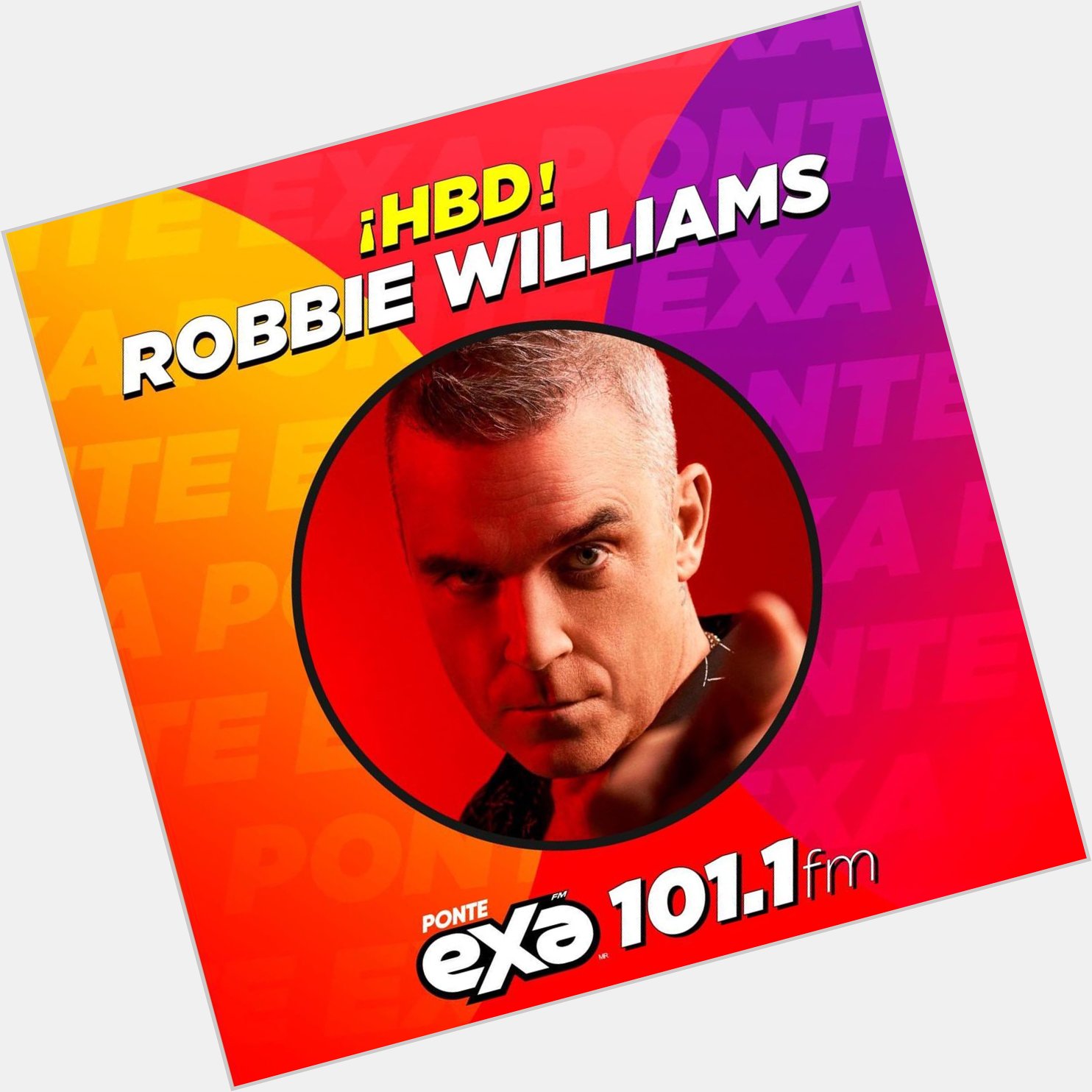 Happy Birthday Robbie Williams!   Hoy festejamos al cantante y compositor británico   