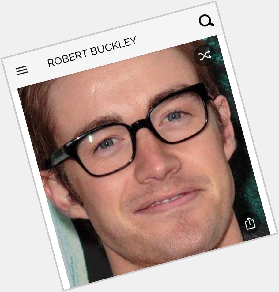 Happy birthday to this great actor.  Happy birthday to Robert Buckley 