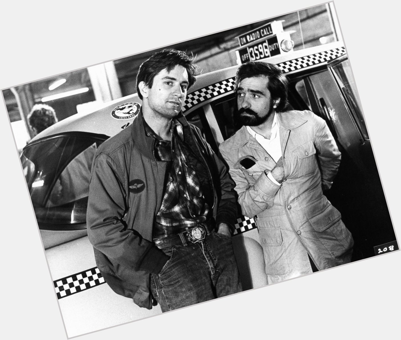 Happy 75th birthday, Robert De Niro! The screen icon is seen here with his Taxi Driver director Martin Scorsese. 