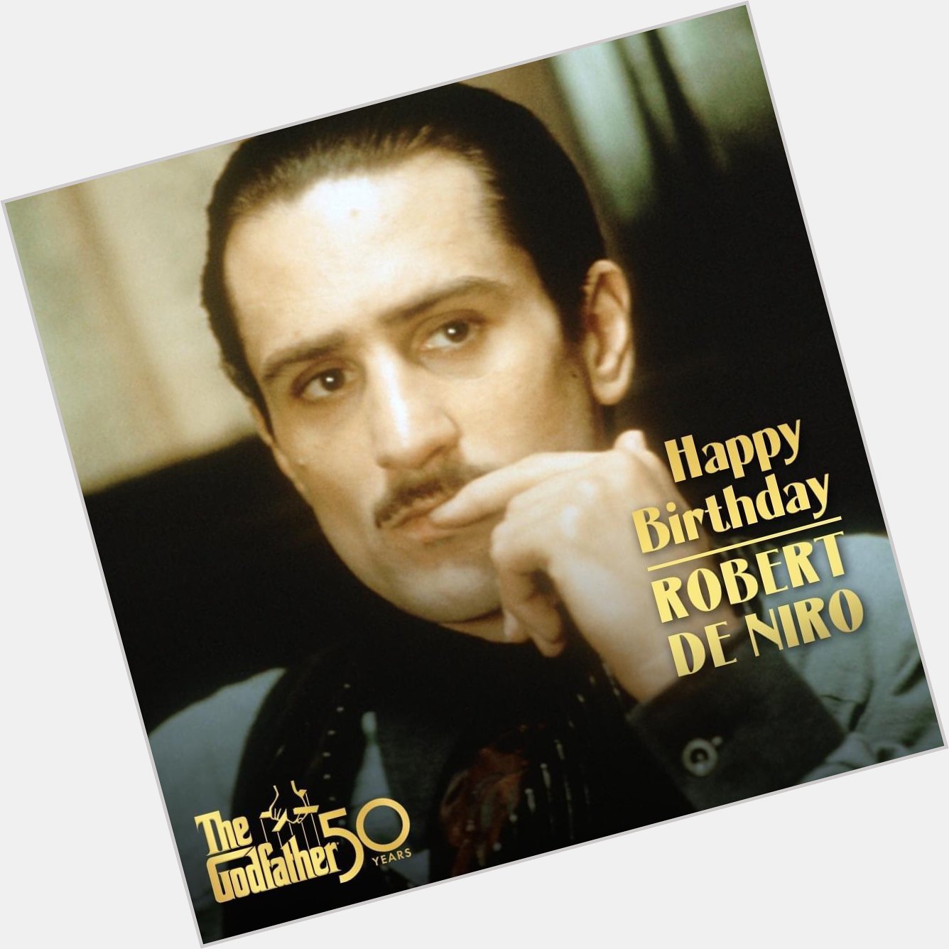 Tanti auguri! Wishing Robert De Niro a Happy Birthday today! 