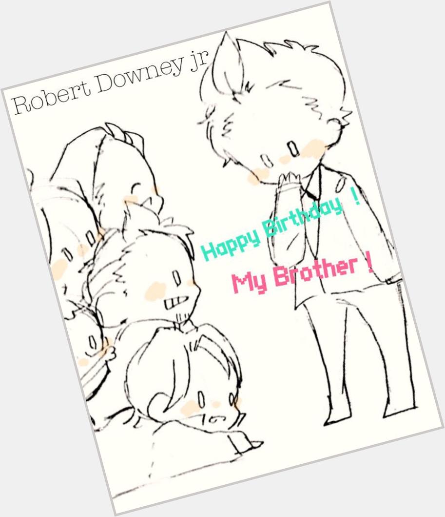                     Happy Birthday Robert Downey jr 