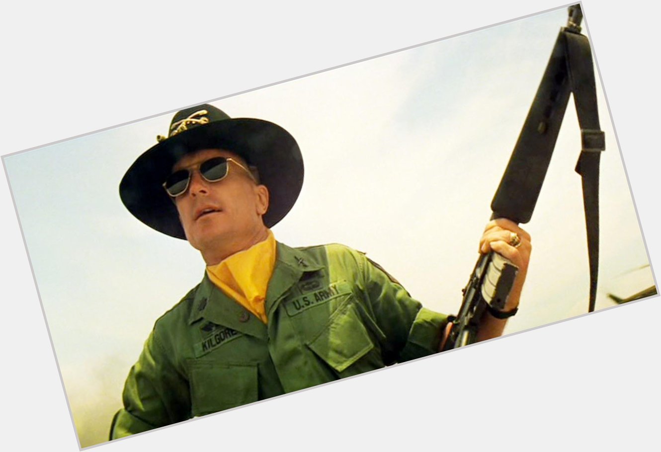 Happy Birthday, Robert Duvall! Kick off your morning with some napalm:  