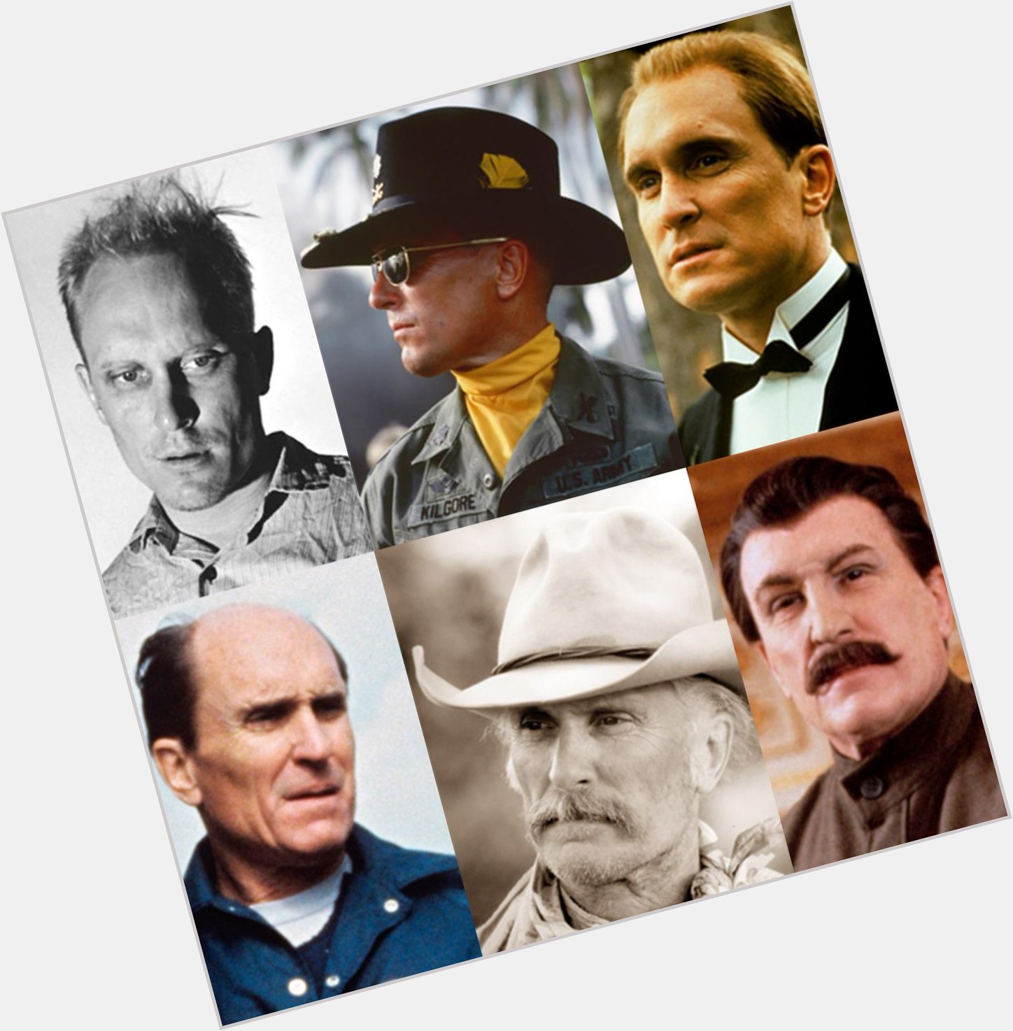 Happy 90th Birthday to Robert Duvall. You are truly one of the greatest actors! 