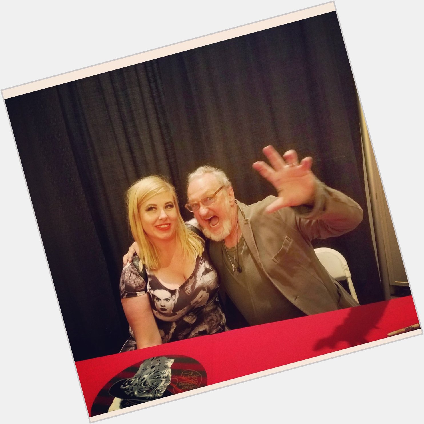 Happy Birthday Robert Englund! So glad I had the opportunity to meet him this year! 