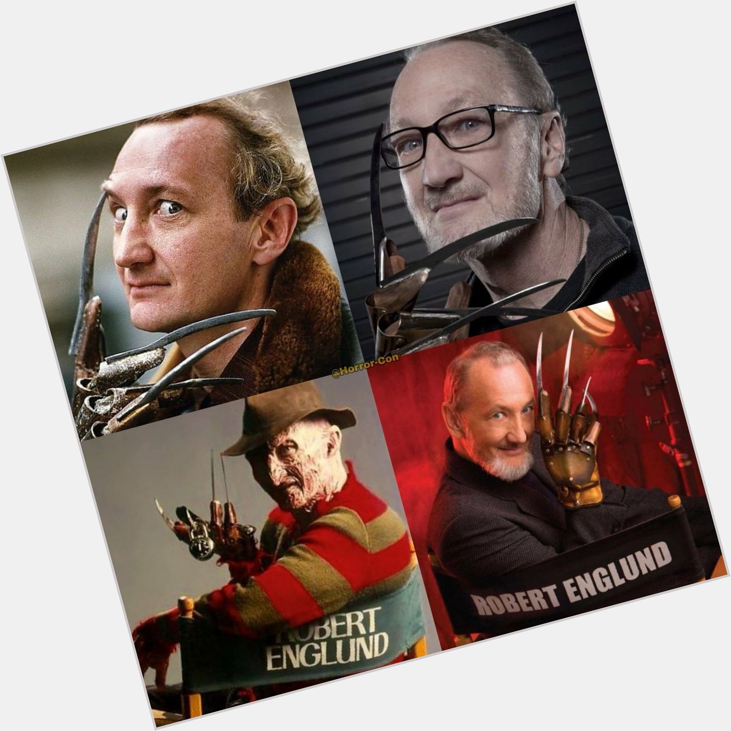A very happy birthday to Mr. Robert Englund today! 