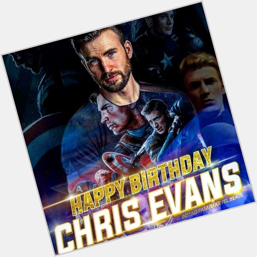 Happy 41st Birthday to American Actor,

Mr Christopher Robert Evans.       