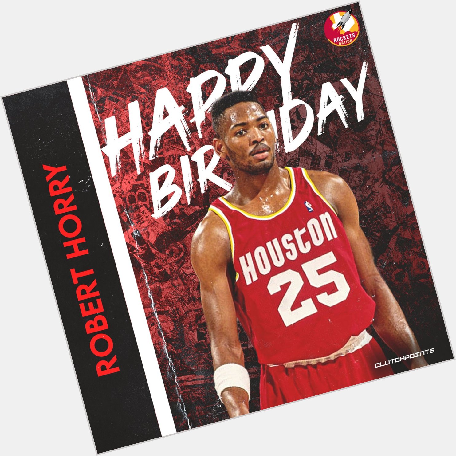 Rockets Nation, let\s all greet Robert Horry a happy 51st birthday!  