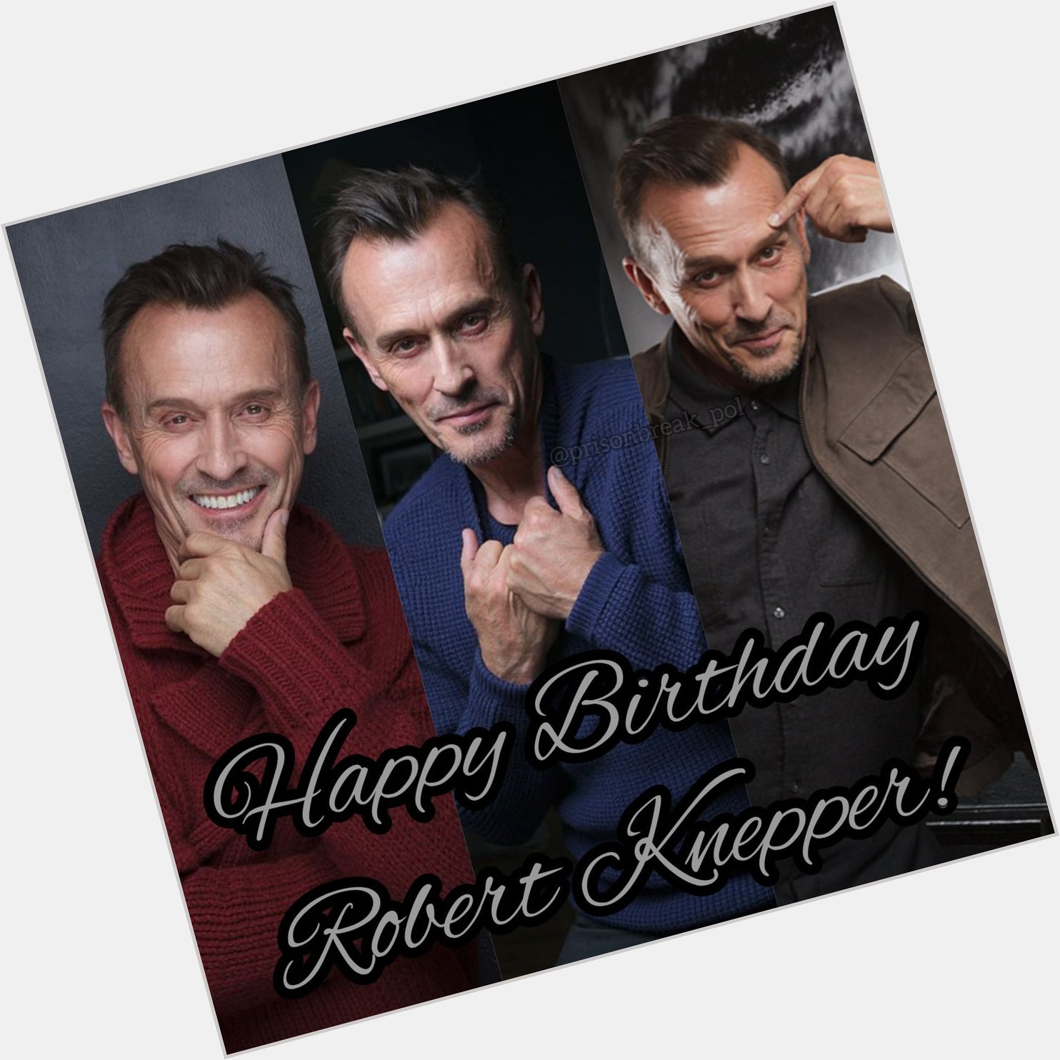 Happy Birthday Robert Knepper   __________  