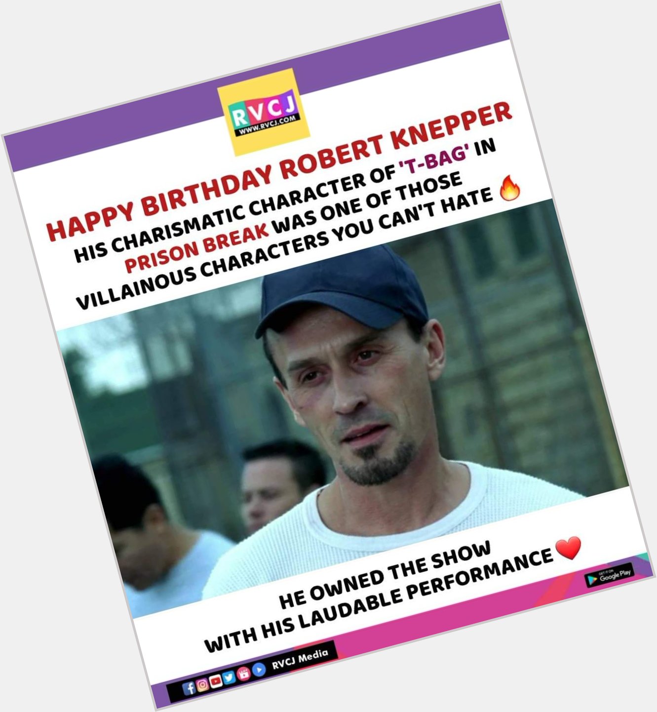 Happy Birthday Robert Knepper!     