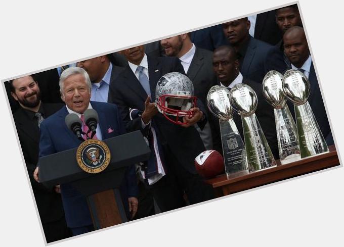 Also, Happy Birthday to the Don himself, the Boss of all Bosses, Mr. Robert Kraft! Ain\t no nobody do it better!    