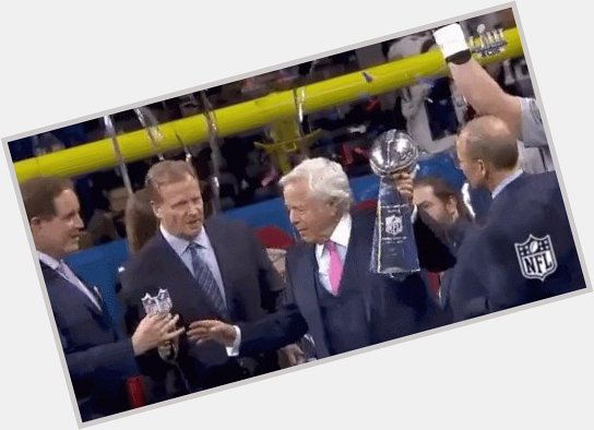 Day late on it, but happy birthday to the best and classiest owner in sports, Robert Kraft. 