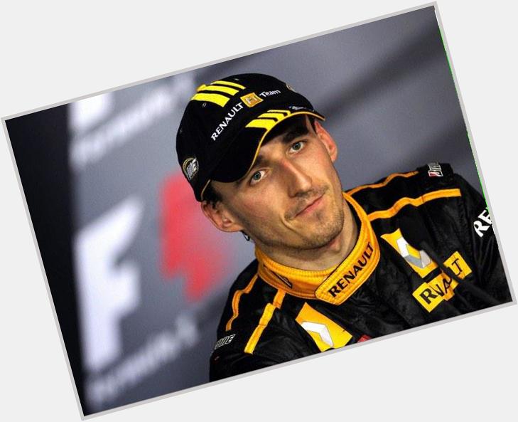 Happy 30th Birthday to my idol/role model Robert Kubica! Proud 2 support you since 2003!  